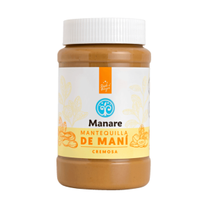 MANTEQUILLA DE MANI CREMOSA MANARE 500 G