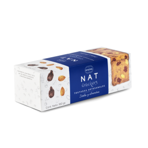 TOSTADAS ARTESANALES NAT DATILES Y ALMENDRAS 160 g