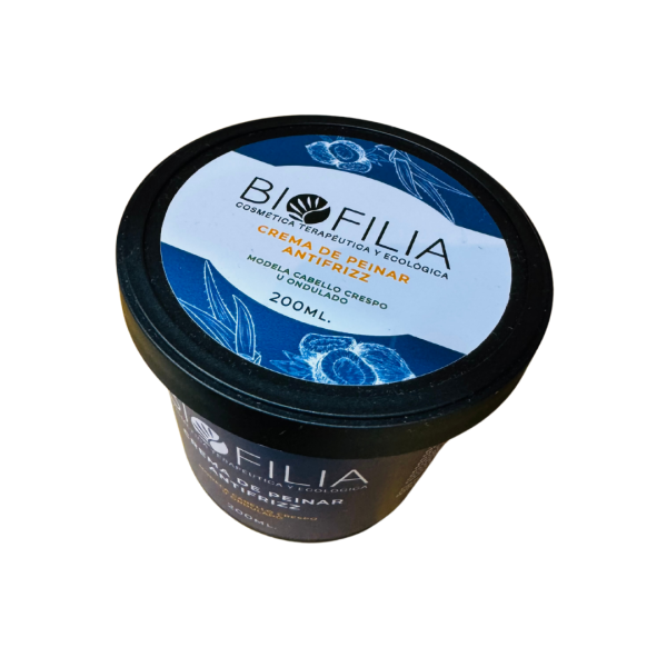 CREMA DE PEINAR ANTIFRIZZ, BIOFILIA 200 ml