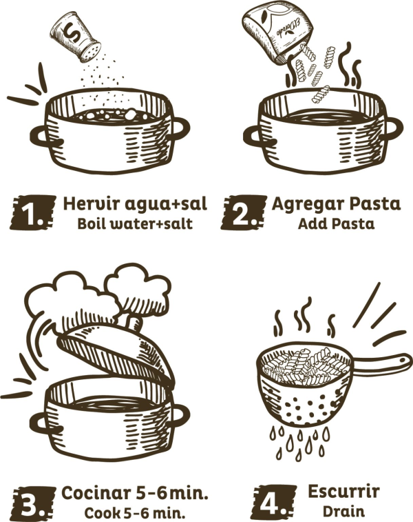PASTA ARROZ INTEGRAL MINI FUSILLI, EL DORADO 250 g