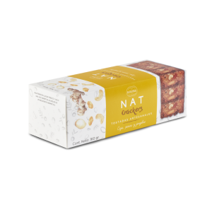 TOSTADAS ARTESANALES CAJU PASAS Y JENGIBRE NAT160 g