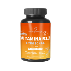 VITAMINA B12 LIPOSOMAL ORTOMOLECULAR – 60 CAPSULAS