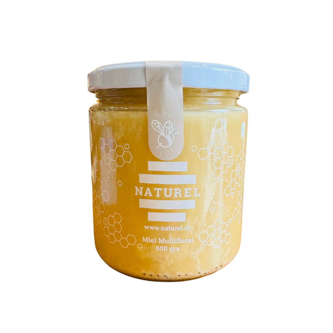 MIEL ORGÁNICA MULTIFLORAL NATUREL 600 g