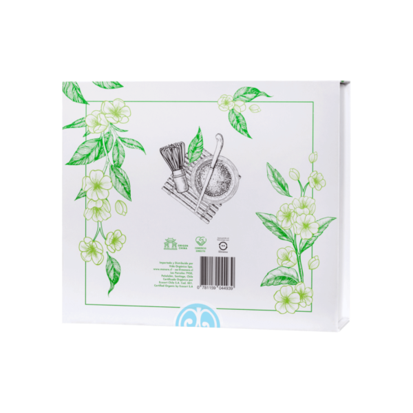 GIFT BOX TÉ MATCHA 50 g + REVOLVEDOR BAMBÚ