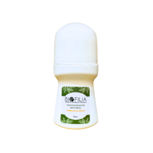 DESODORANTE NATURAL LIBRE DE ALUMINIOS, BIOFILIA 50 ml