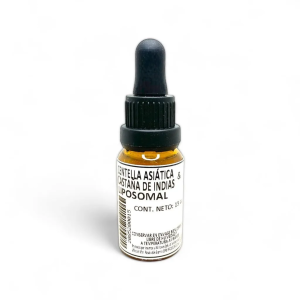 CENTELLA ASIÁTICA Y CASTAÑA DE INDIAS (GOTU KOLA AND HORSE CHESTNUT) LIPOSOMAL – 15 cc