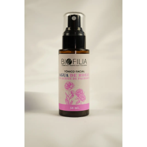 AGUA DE ROSAS CON ACEITE PALMAROSA, BIOFILIA 50 ml