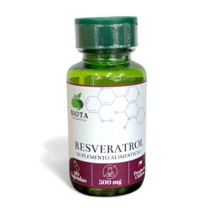 RESVERATROL 60 CÁPSULAS DE 500 mg BIOTA (C31)