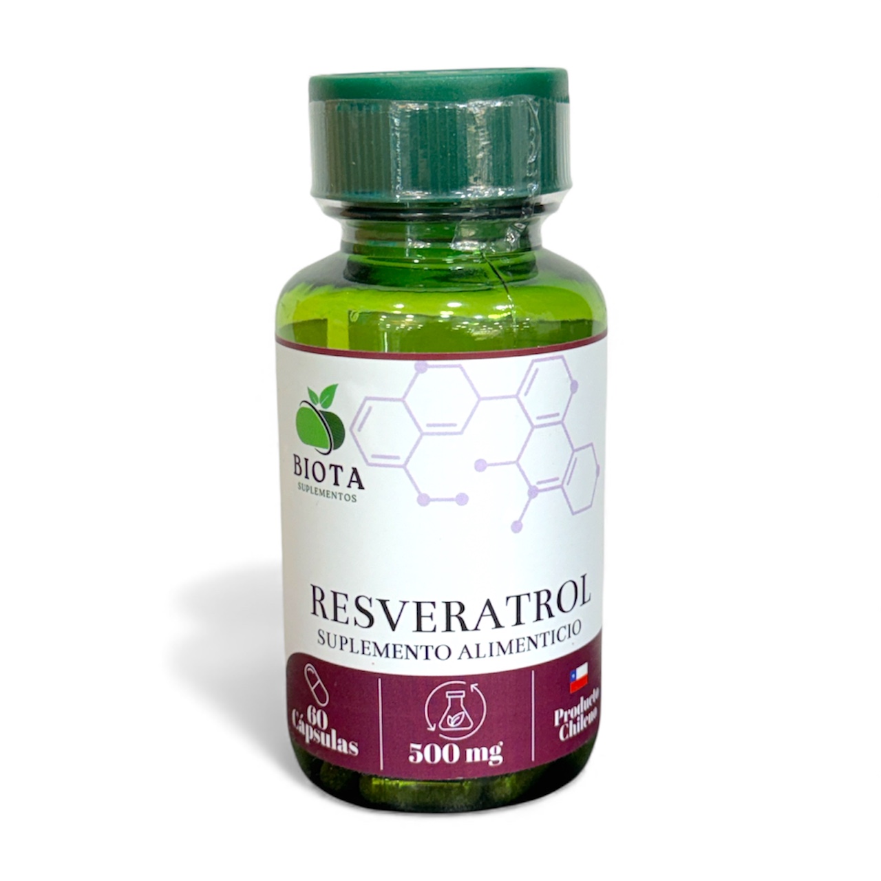 RESVERATROL 60 CÁPSULAS DE 500 mg BIOTA (C31) RESVERATROL 60 CÁPSULAS DE 500 mg BIOTA (C31)