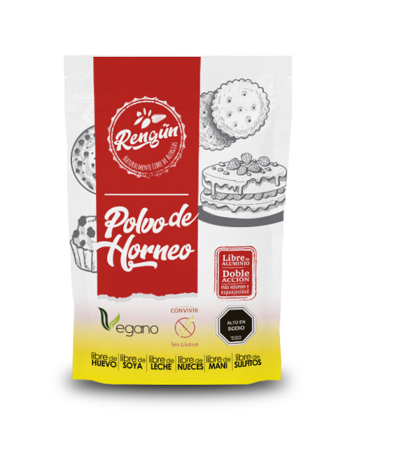 POLVO DE HORNEAR SIN GLUTEN RENGUN 400g