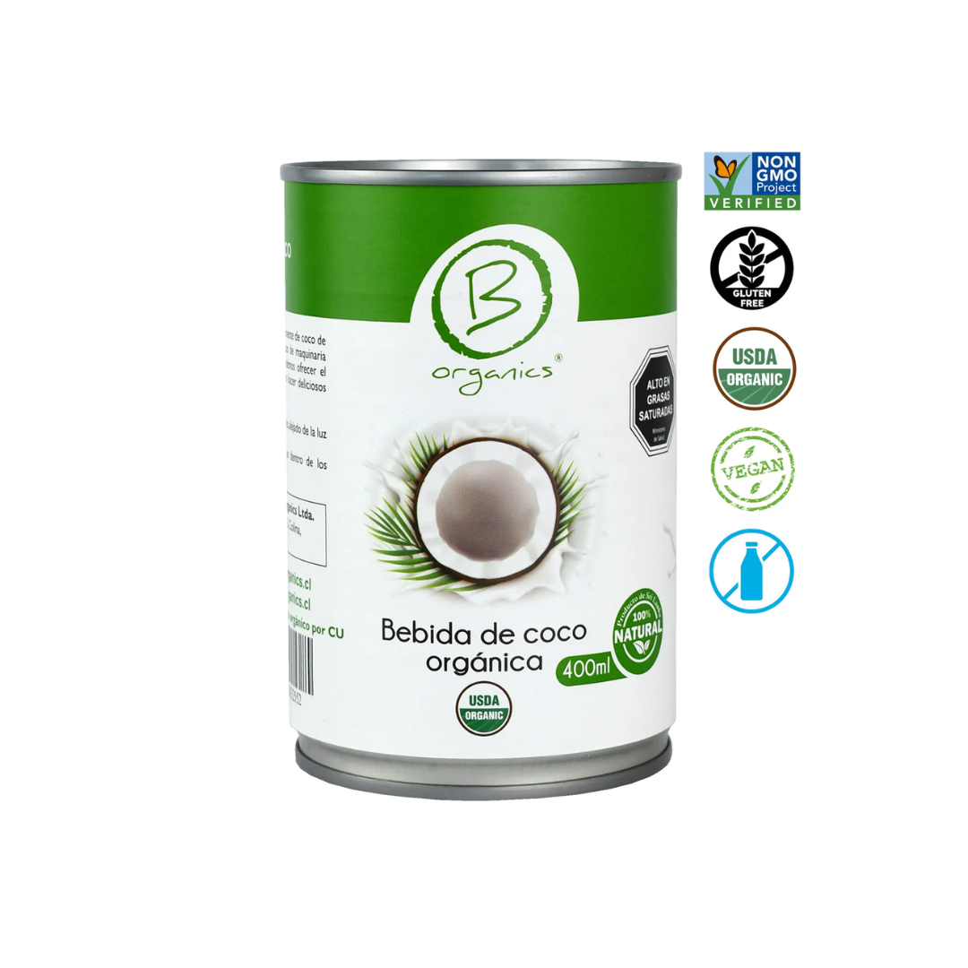 LECHE DE COCO ORGANICS - 400 ml