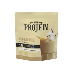 WHEY SHAKE PROTEIN VAINILLA, WILDFOODS 350g