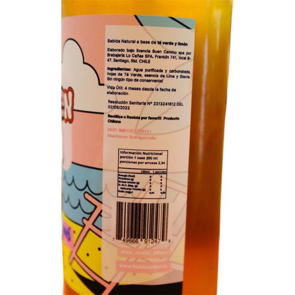 GREEN TEA LIMA 475 ML