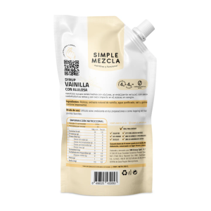 SYRUP ZERO CARBS VAINILLA SIMPLE MEZCLA