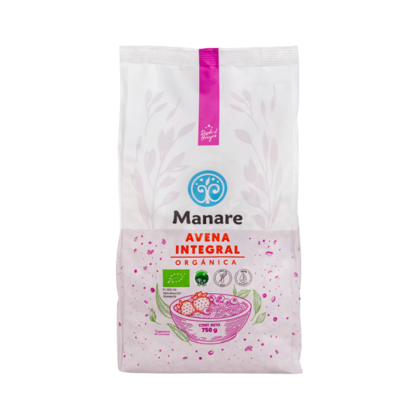 AVENA INTEGRAL ORGÁNICA 750g