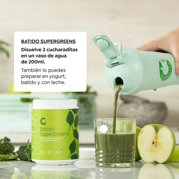 BATIDO SUPER GREEN PIÑA 360g