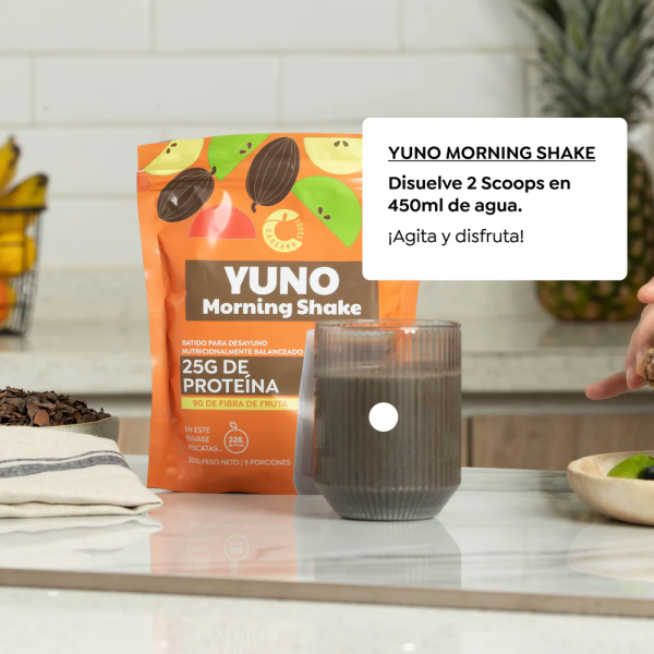YUNO MORNING SHAKE DOYPACK CACAO 300g