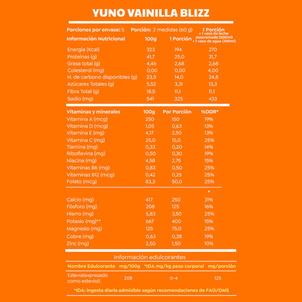 YUNO MORNING SHAKE DOYPACK CACAO 300g
