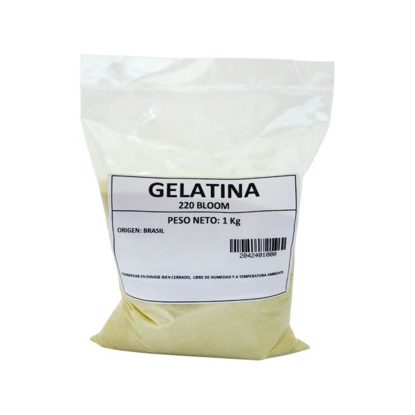 GELATINA 220 BLOOM - 1 Kg