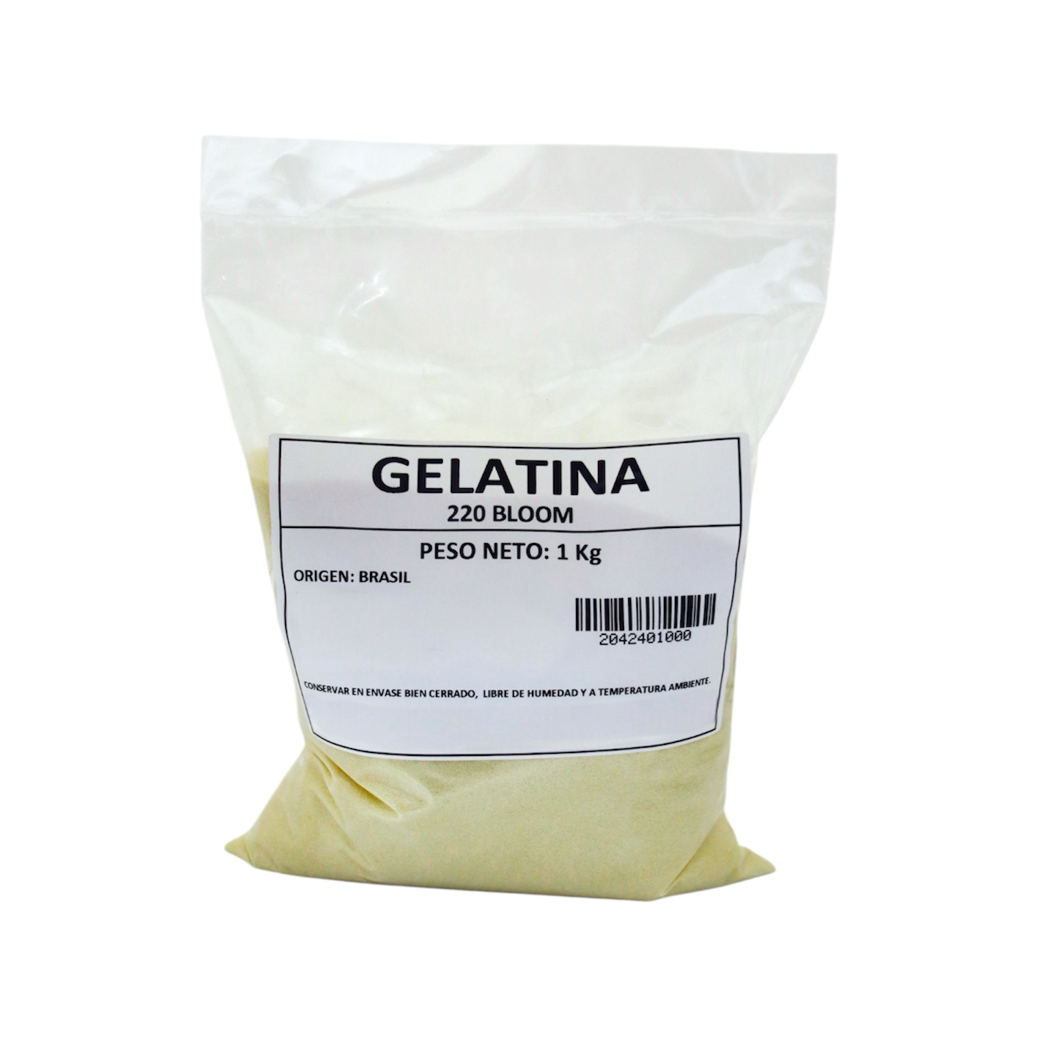 GELATINA 220 BLOOM - 1 Kg