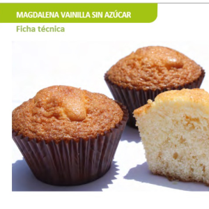 MAGDALENA VAINILLA SIN GLUTEN SIN AZUCAR SIN LACTOSA SNACK ADVENTURE