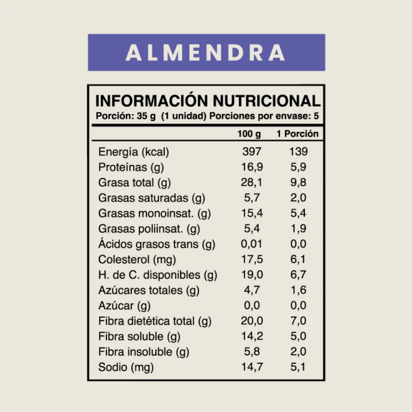 BARRA WILD FIT CHOCOLATE ALMENDRA 35g