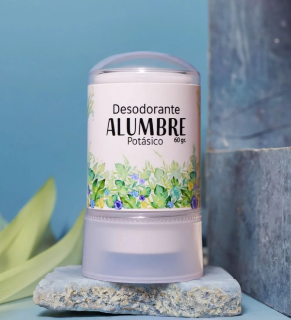 DESODORANTE NATURAL DE PIEDRA ALUMBRE HBM 60 gr