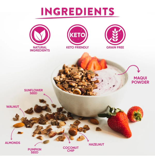 GRANOLA KETO MAQUI ANDES SECRET 312 g