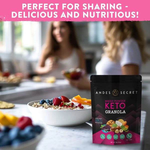 GRANOLA KETO MAQUI ANDES SECRET 312 g