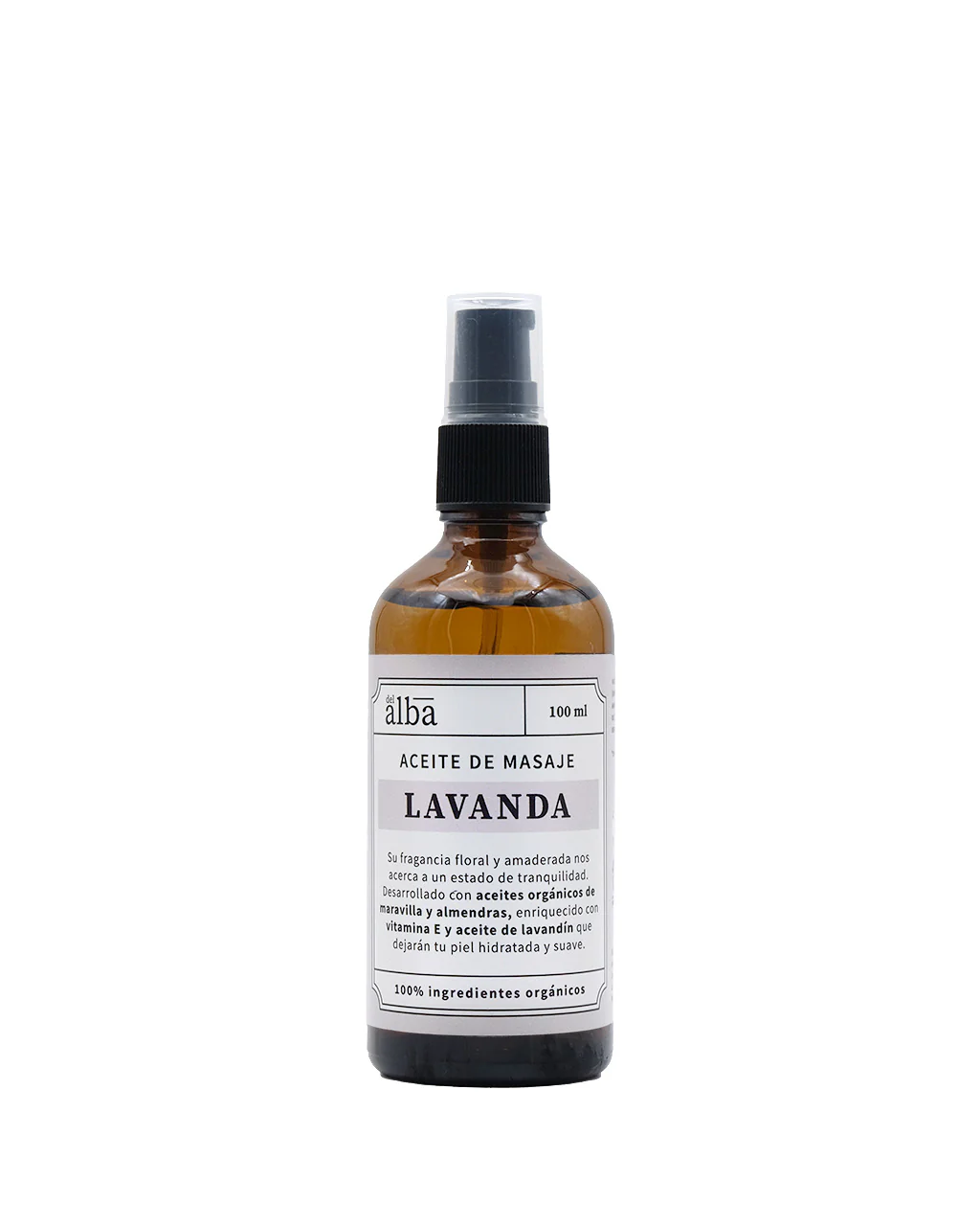 ACEITE DE MASAJES LAVANDA 100 ML EL ALBA