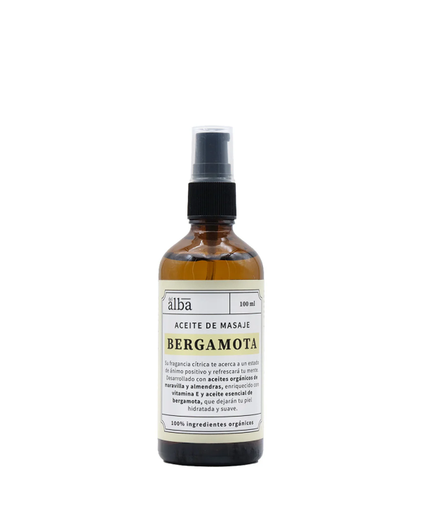 ACEITE DE MASAJES BERGAMOTA 100 ML EL ALBA