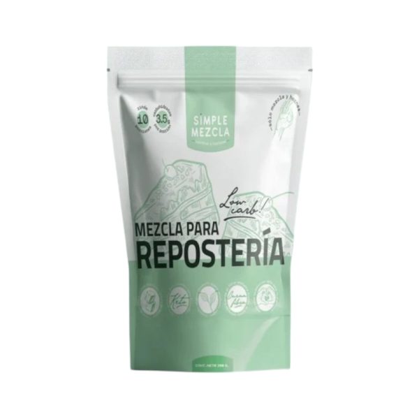 MEZCLA REPOSTERÍA LOW CARBS SIMPLE MEZCLA