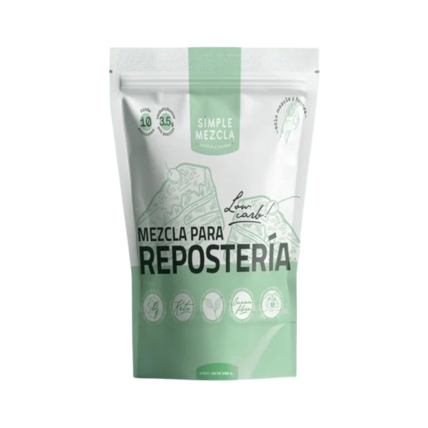 MEZCLA REPOSTERÍA LOW CARBS SIMPLE MEZCLA