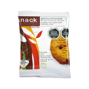 GALLETA ARTESANAL CHIPS SIN GLUTEN SNACK ADVENTURES 30g