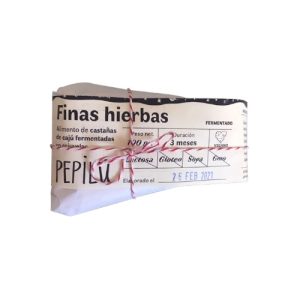 QUESO VEGANO FERMENTADO FINAS HIERBAS PEPILÚ 100g