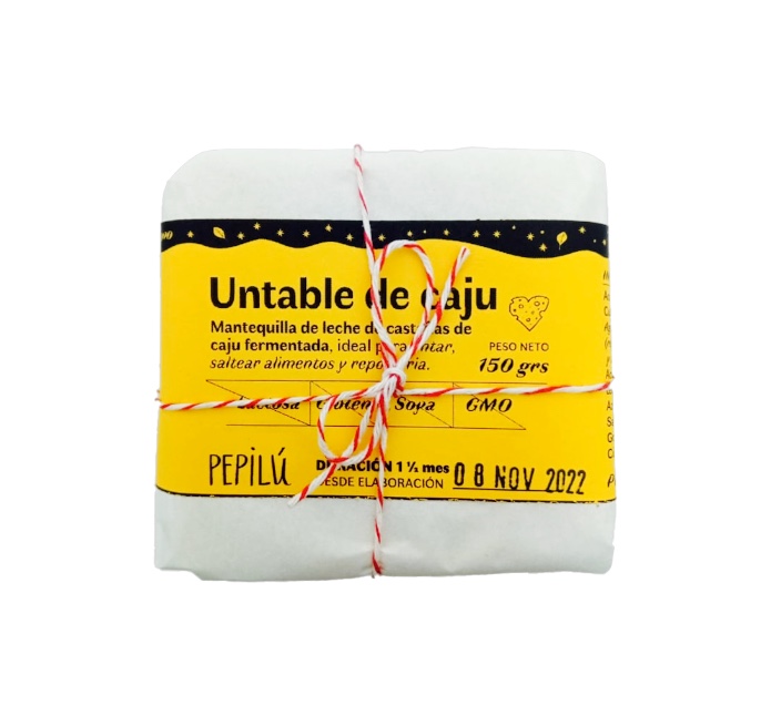 QUESO VEGANO UNTABLE DE CAJÚ PEPILÚ 150g