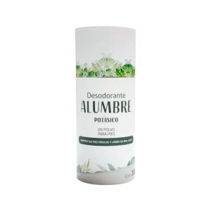 POLVO ALUMBRE PARA PIES HBM 100 g