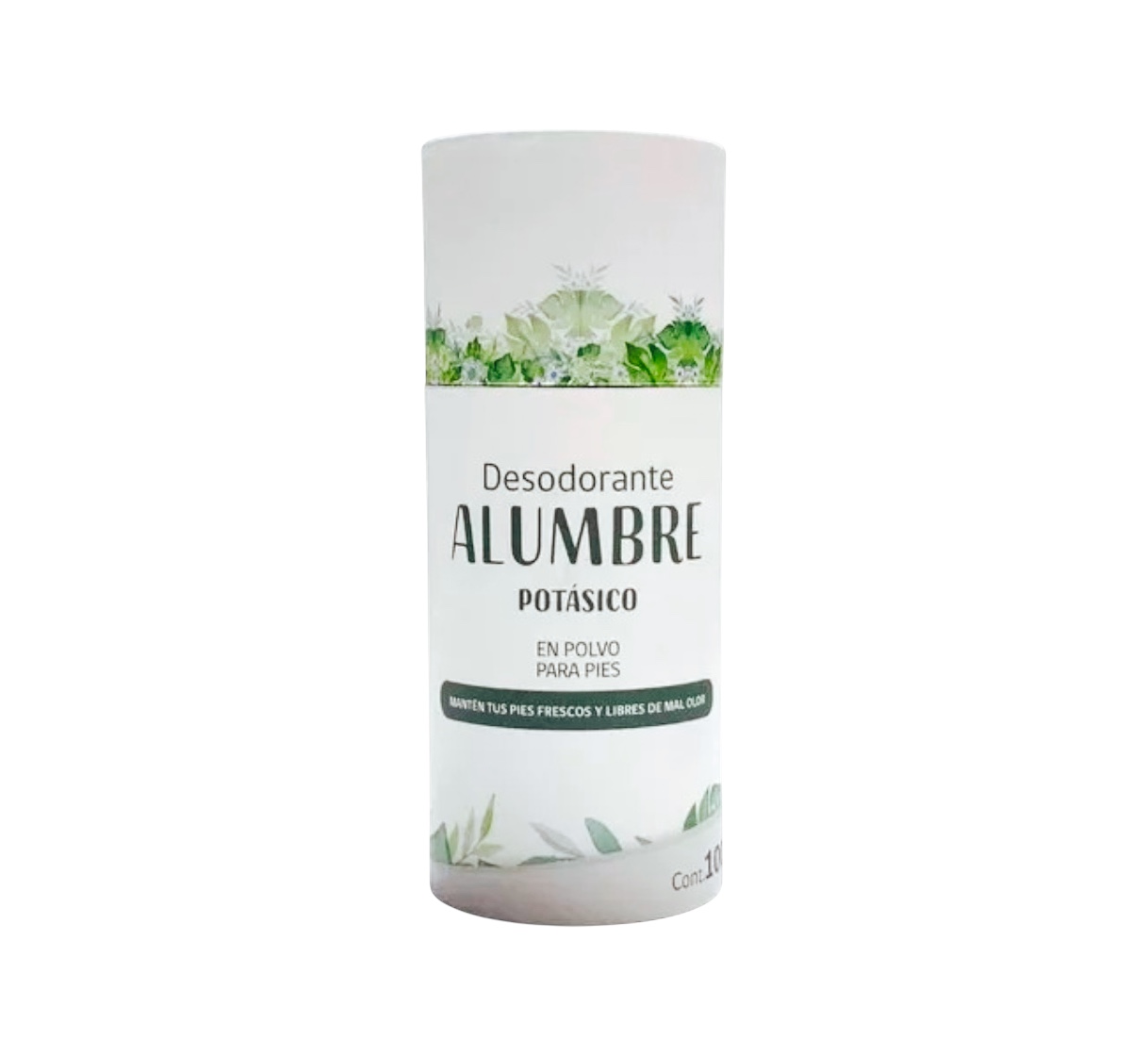 POLVO ALUMBRE PARA PIES HBM 100g