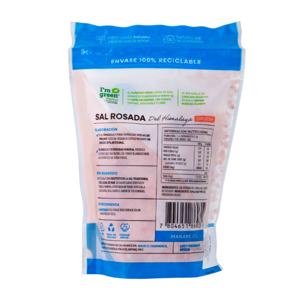 SAL ROSADA GRUESA MANARE 500 g