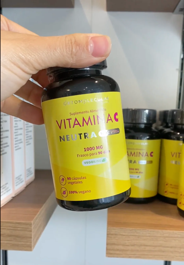 VITAMINA C NEUTRA - 1.000 mg ORTOMOLECULAR 90 CÁPSULAS