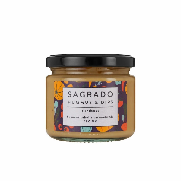 HUMMUS CEBOLLA CARAMELIZADA 180g SAGRADO