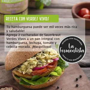 CHUCRUT VERDES VIVOS LA FERMENTISTA 680 g
