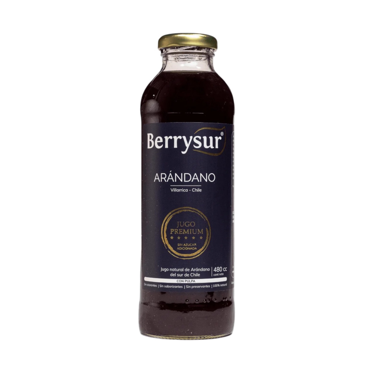 JUGO ARÁNDANO BERRYSUR 480 ML