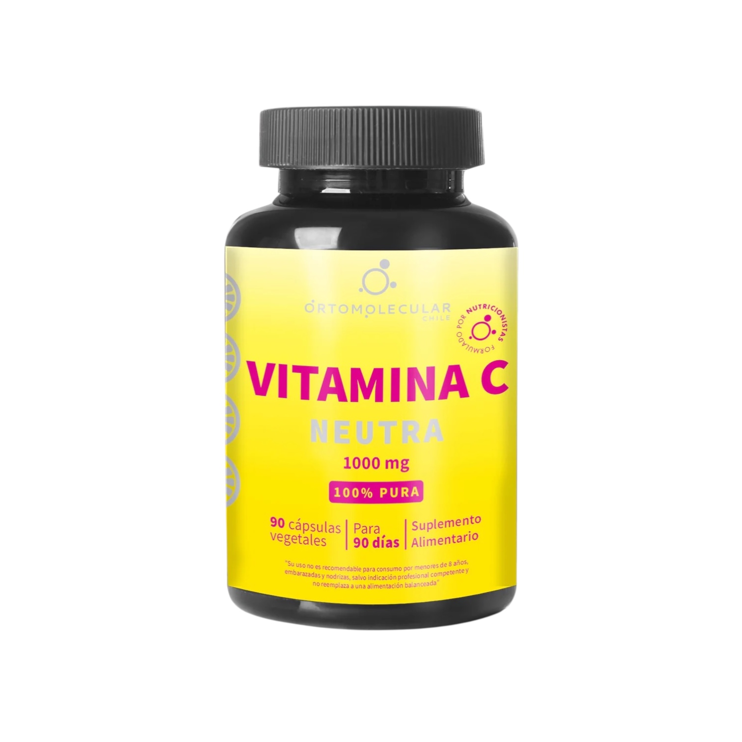 VITAMINA C NEUTRA - 1.000 mg ORTOMOLECULAR 90 CÁPSULAS
