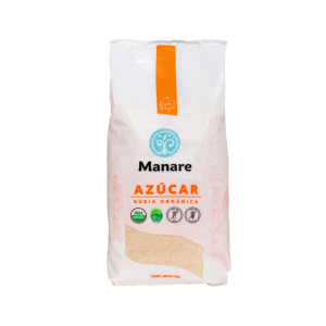 AZÚCAR RUBIA ORGÁNICA MANARE 1 Kg