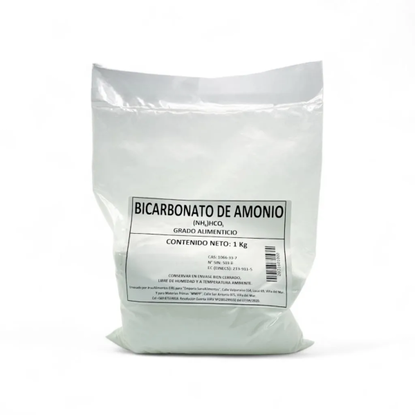 BICARBONATO DE AMONIO - 1 Kg