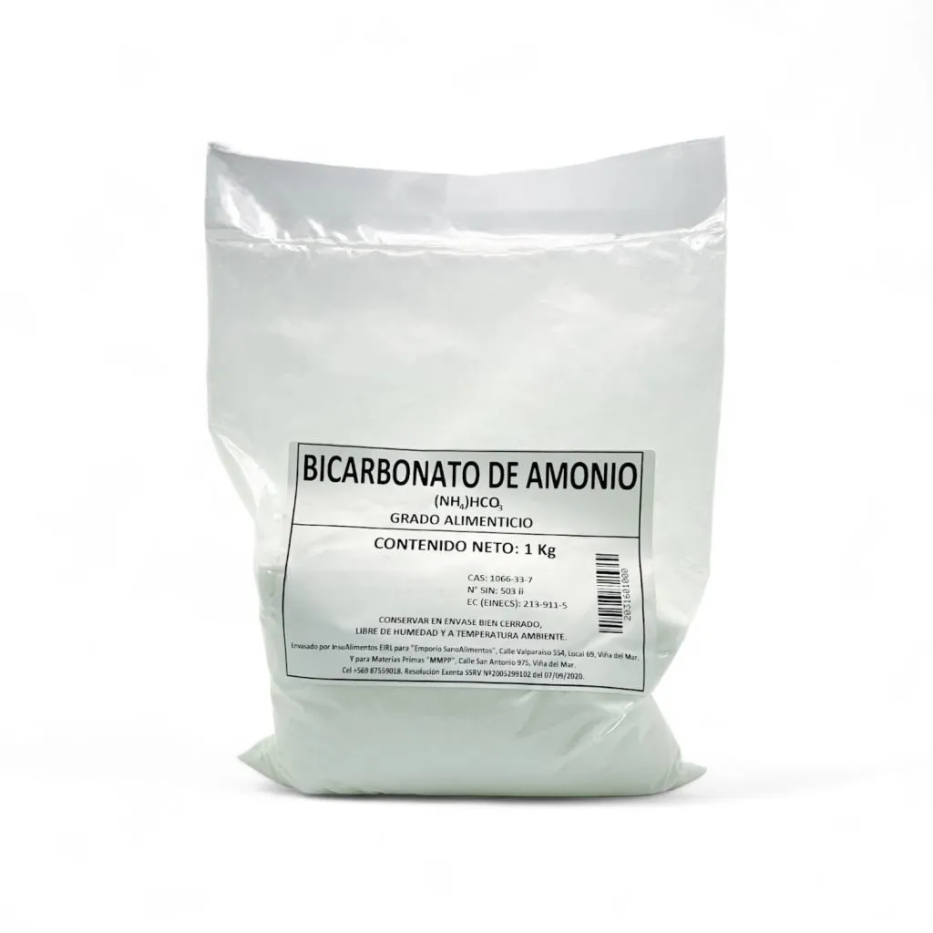 BICARBONATO DE AMONIO - 1 Kg