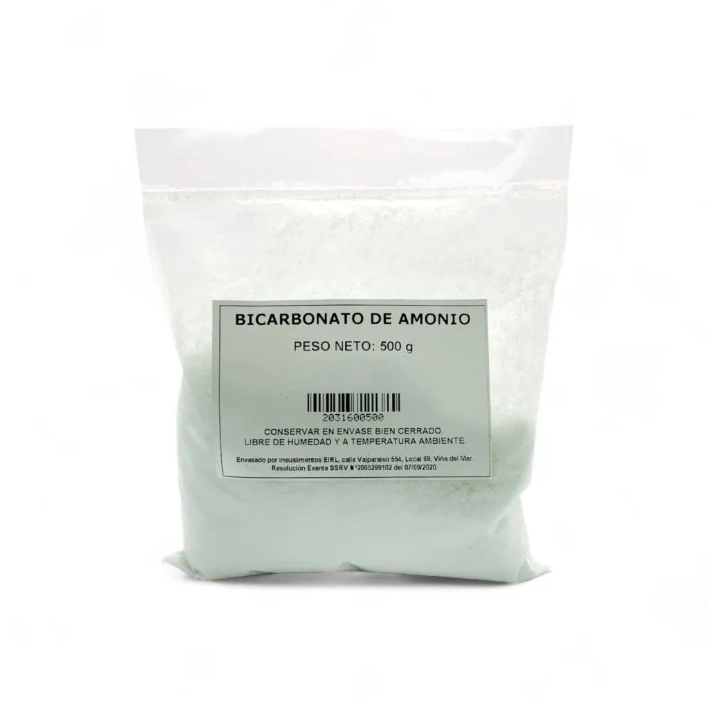 BICARBONATO DE AMONIO - 500 g