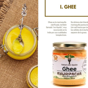 MANTEQUILLA GHEE AYURPACHA – 450 cc