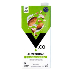 BEBIDA VEGETAL DE ALMENDRA SIN AZUCAR VCO 1 LT